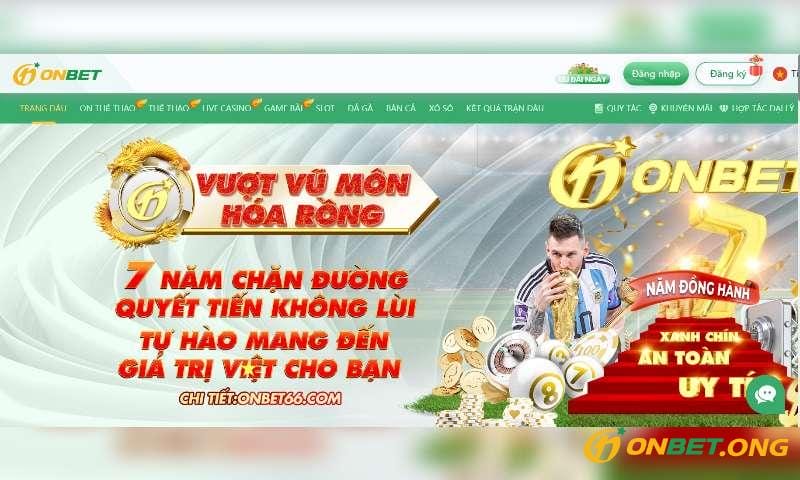 Đăng nhập tài khoản Onbet để tham gia chơi game