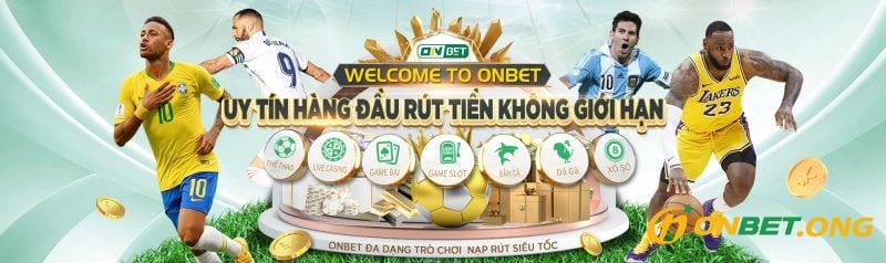 Onbet là kênh nhà cái cá cược trực tuyến được lựa chọn hàng đầu tài Việt Nam